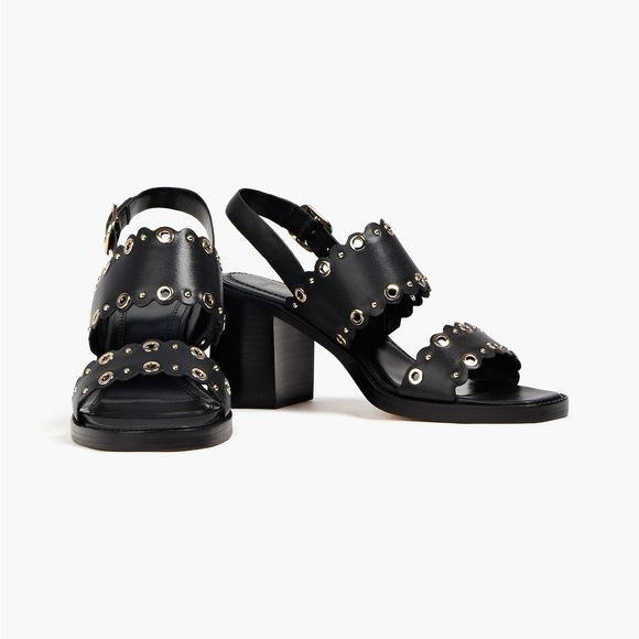 Maje eyelet sandals size 37 - Picture 3 of 9